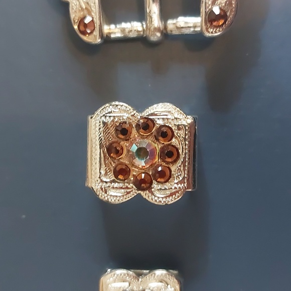 3 PC belt buckle, loop & tip - NWOT - Picture 3 of 13